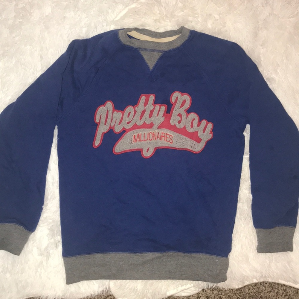 Blue Boys “Pretty Boys Millionaires” Crew Neck